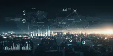 Dynamic digital growth chart illustrating emerging e-commerce niches in US 2025