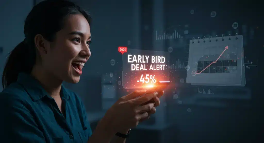 Early Bird Deal Alerts: 25% Savings Strategy for 2025