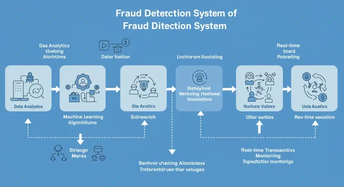 Multi-layered fraud detection system infographic