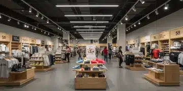 Optimized retail store interior with clear paths and appealing displays