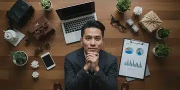 Business owner analyzing sales data to recover from a slow seasonal start